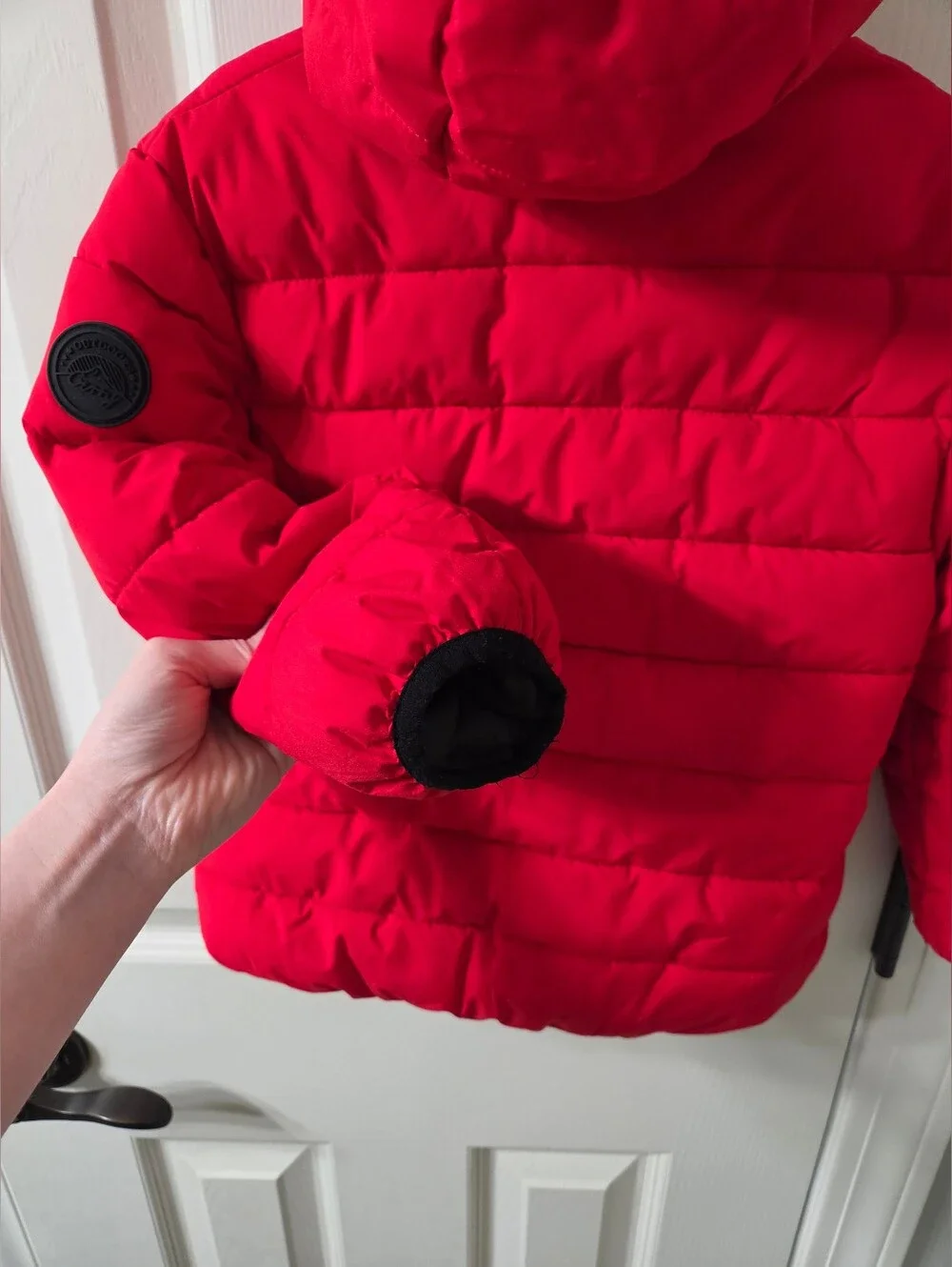 Gerry Kids Hooded Puffer Jacket - 4T Red